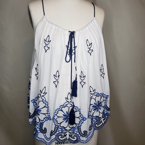 💋HOST PICK💋Anthropologie Farren Embroidered Swing Tank - Picture 5 of 12